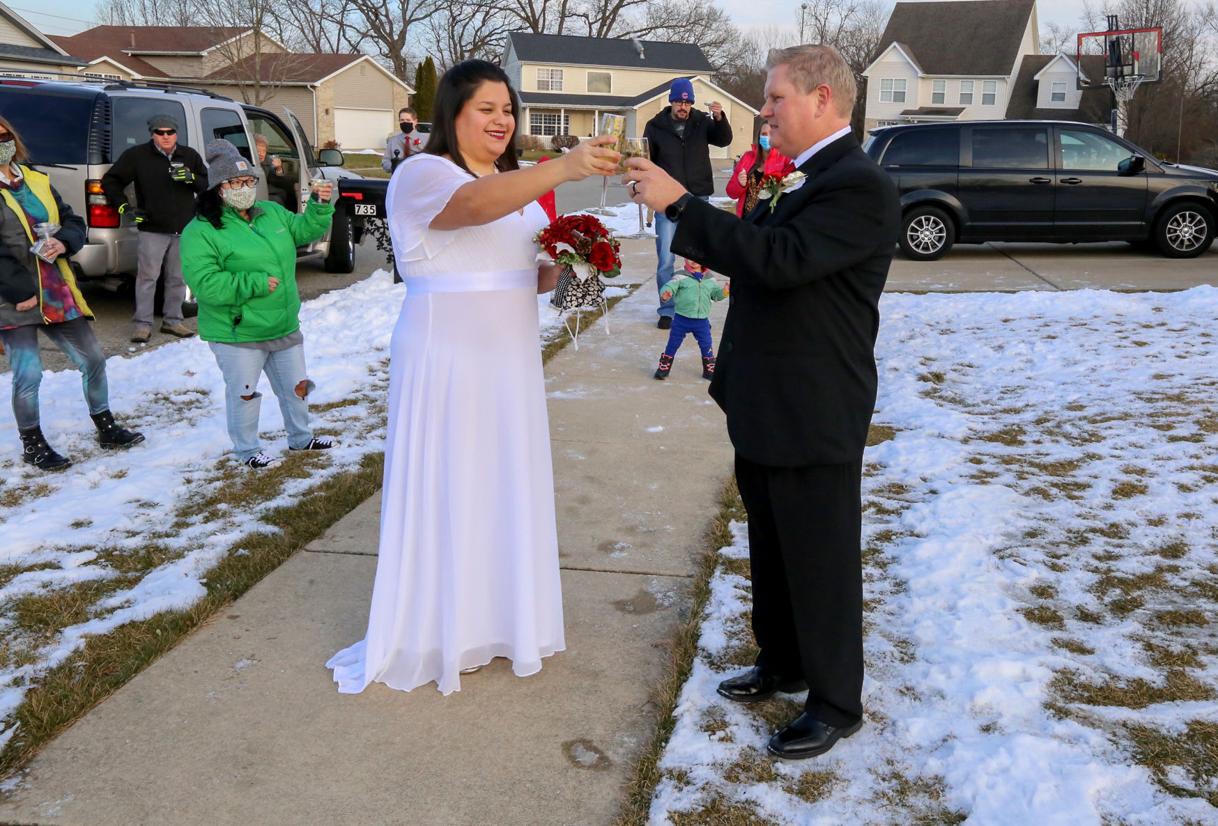 New Year's Eve wedding